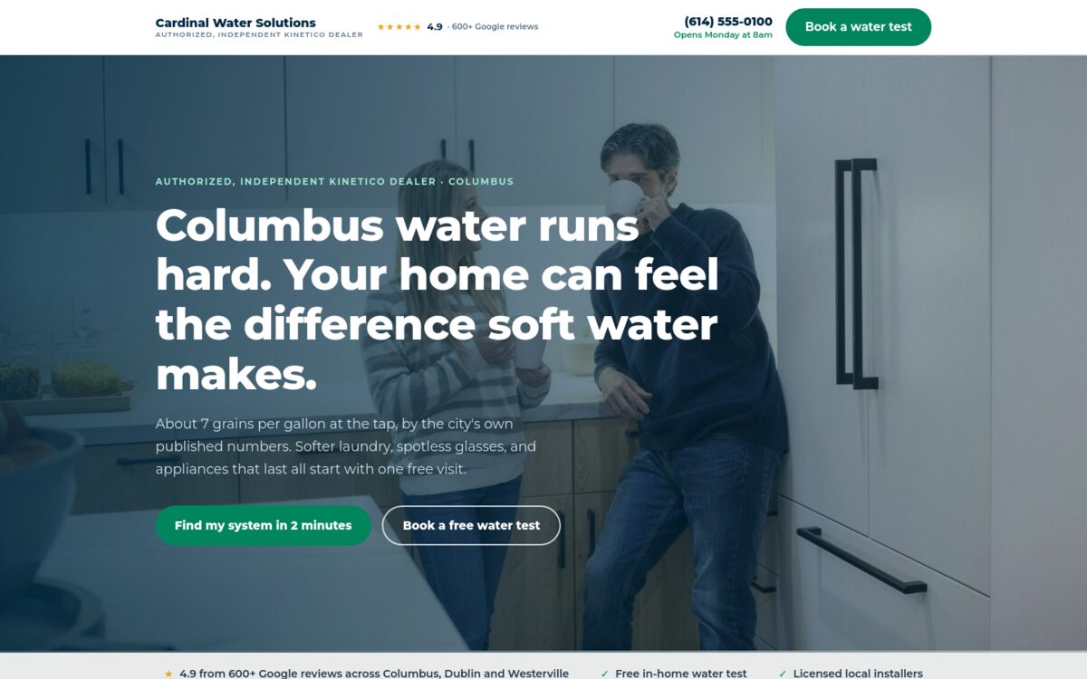 The Confident House Call demo homepage