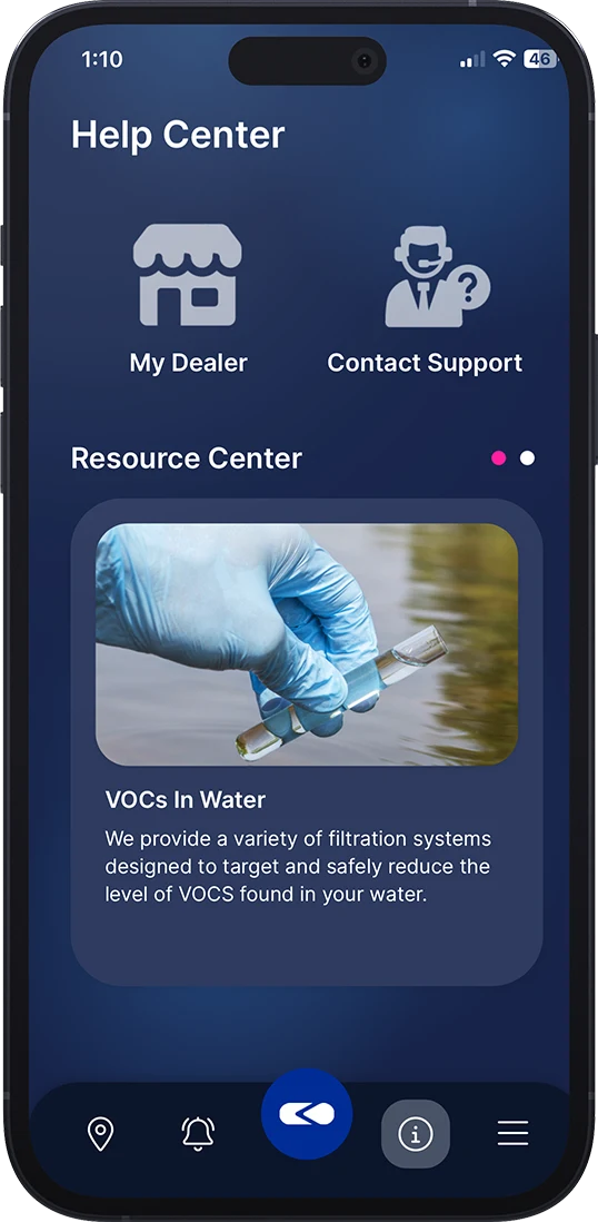 The Kinetico App help center