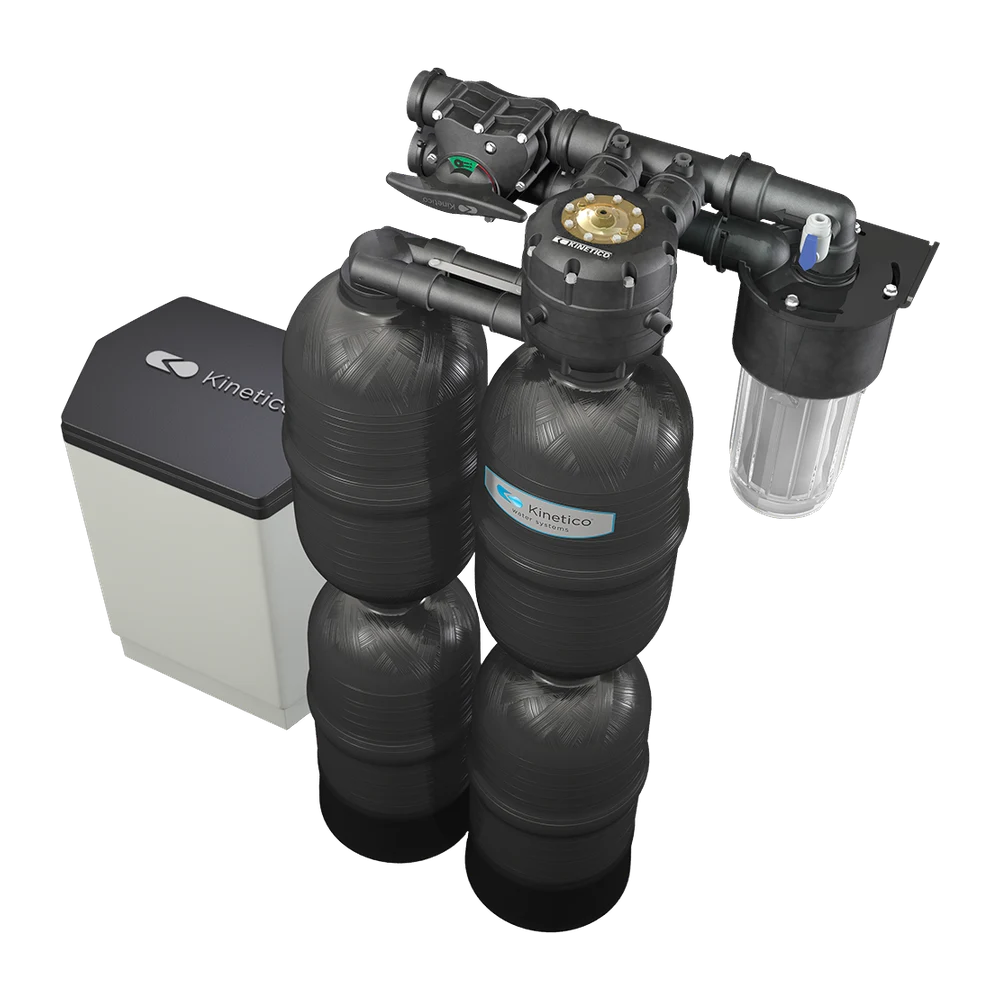 Kinetico Premier XP Q850 OD XP softener with brine cabinet