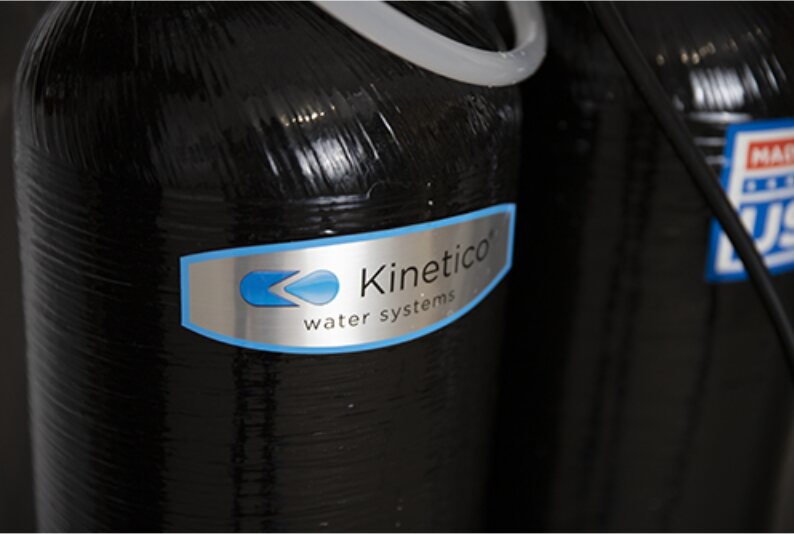 Kinetico system installed and running in a Westerville home