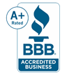 BBB A+ accredited